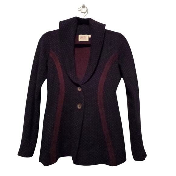 Anthropologie Rosie Neira Jacquard Blazer SM ASO Vampire Diaries Caroline Forbes - Picture 1 of 10